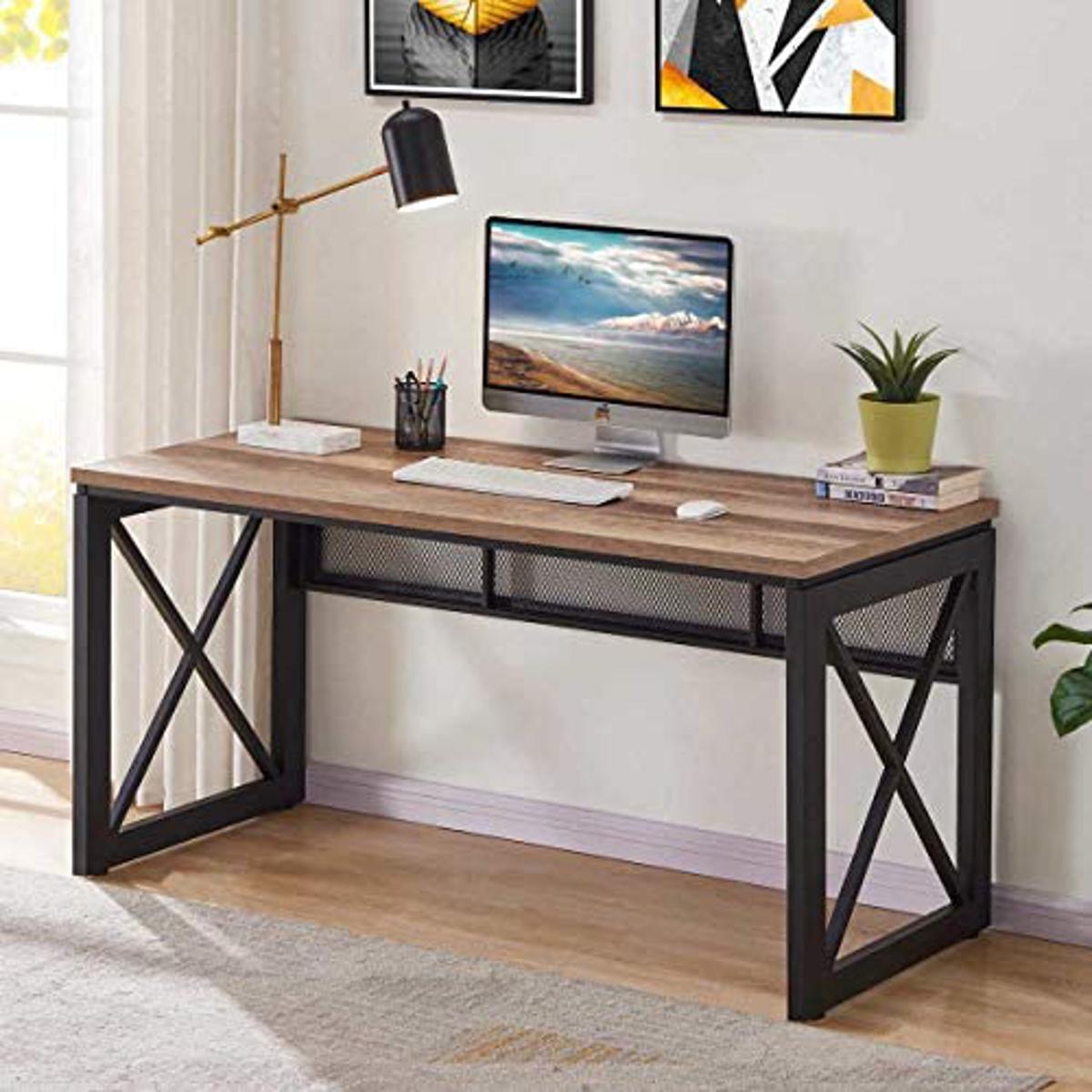 Farm style deals computer desk