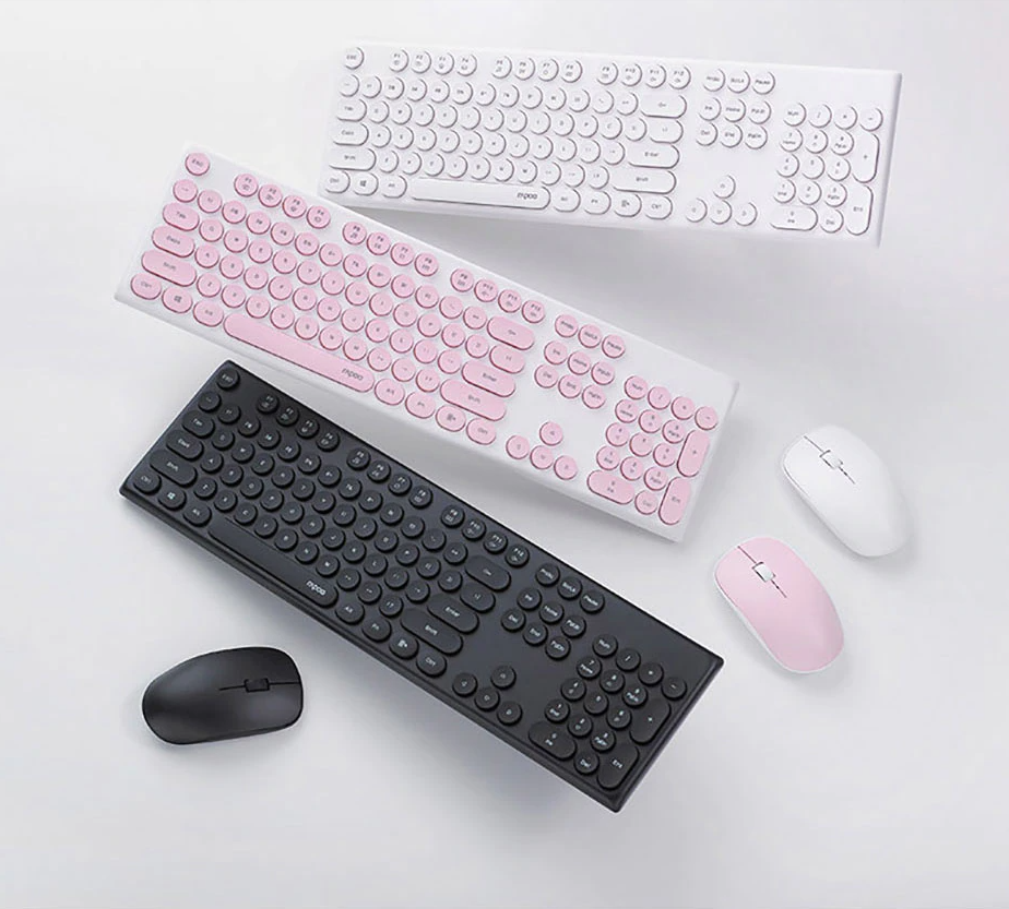 RAPOO X260S Wireless Keyboard and Mouse Combo Set Black Slim Design with Round Keys 13 e2794f8441ea4f9e19cf32230de2a5f4