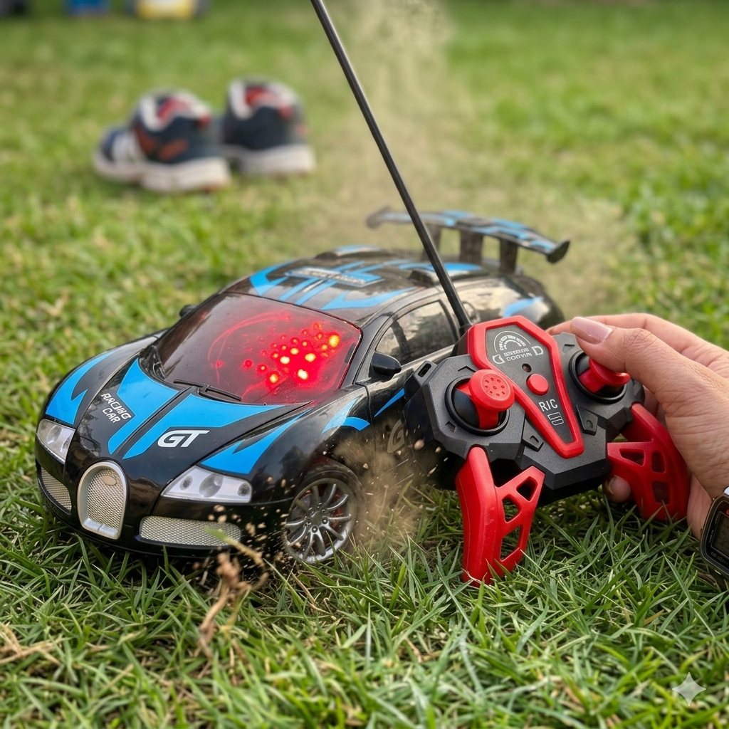 RC Car Remote Control Climber Car with LED Spray Off Road Monster Car, Rechargeable monster truck Car for kids, High Speed Monster Car, for Girls & Boys