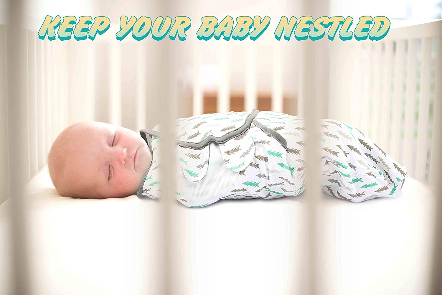 Baby swaddle Ultra Comfort Adjustable New born  0-3-Month, Small-Medium, blanket