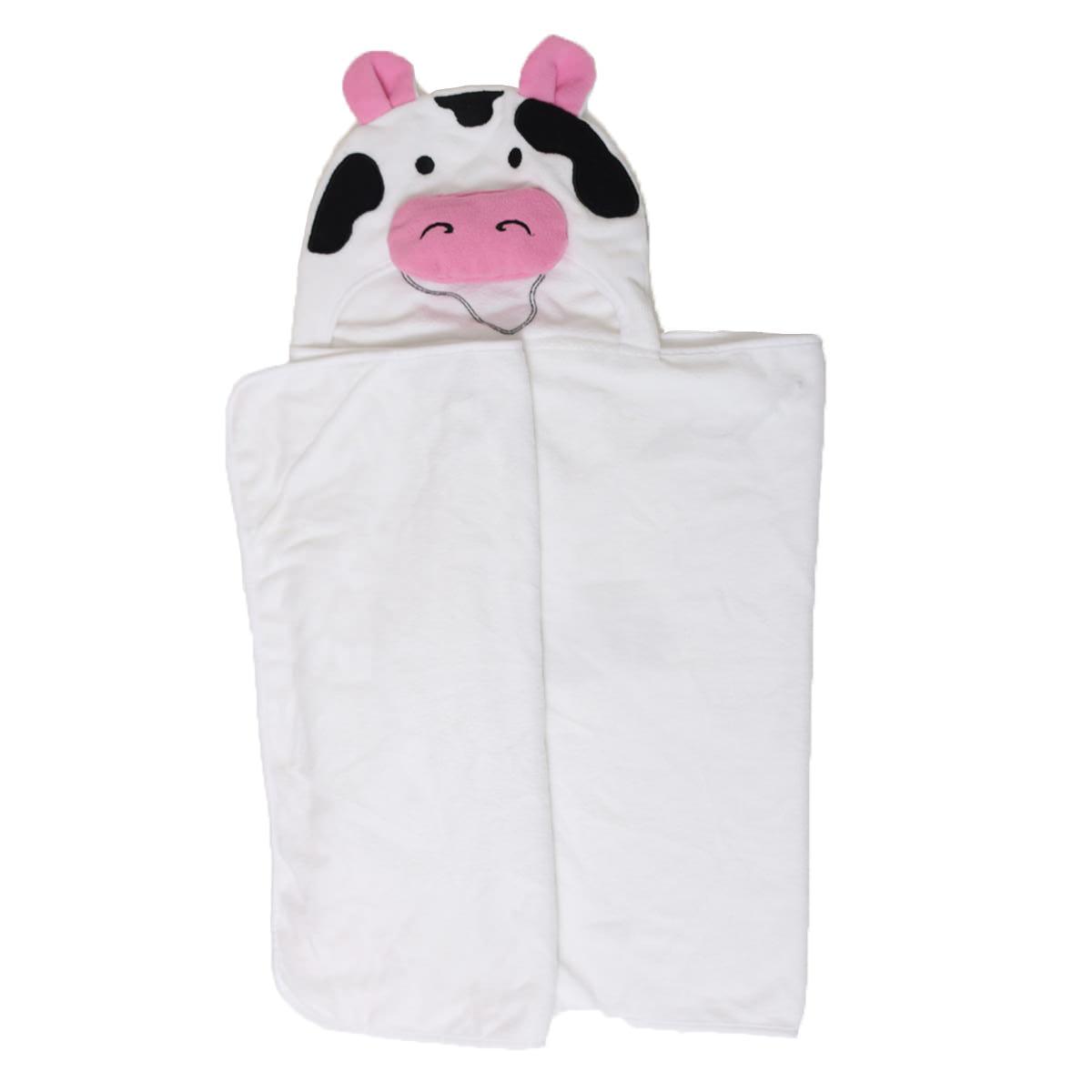 cow hooded towel