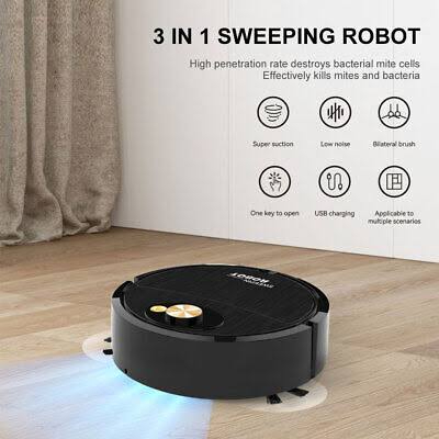 Electric Sweeper Robot | Smart Robot Vacuum Cleaner Dust Floor Cleaner Machine For Household, Office