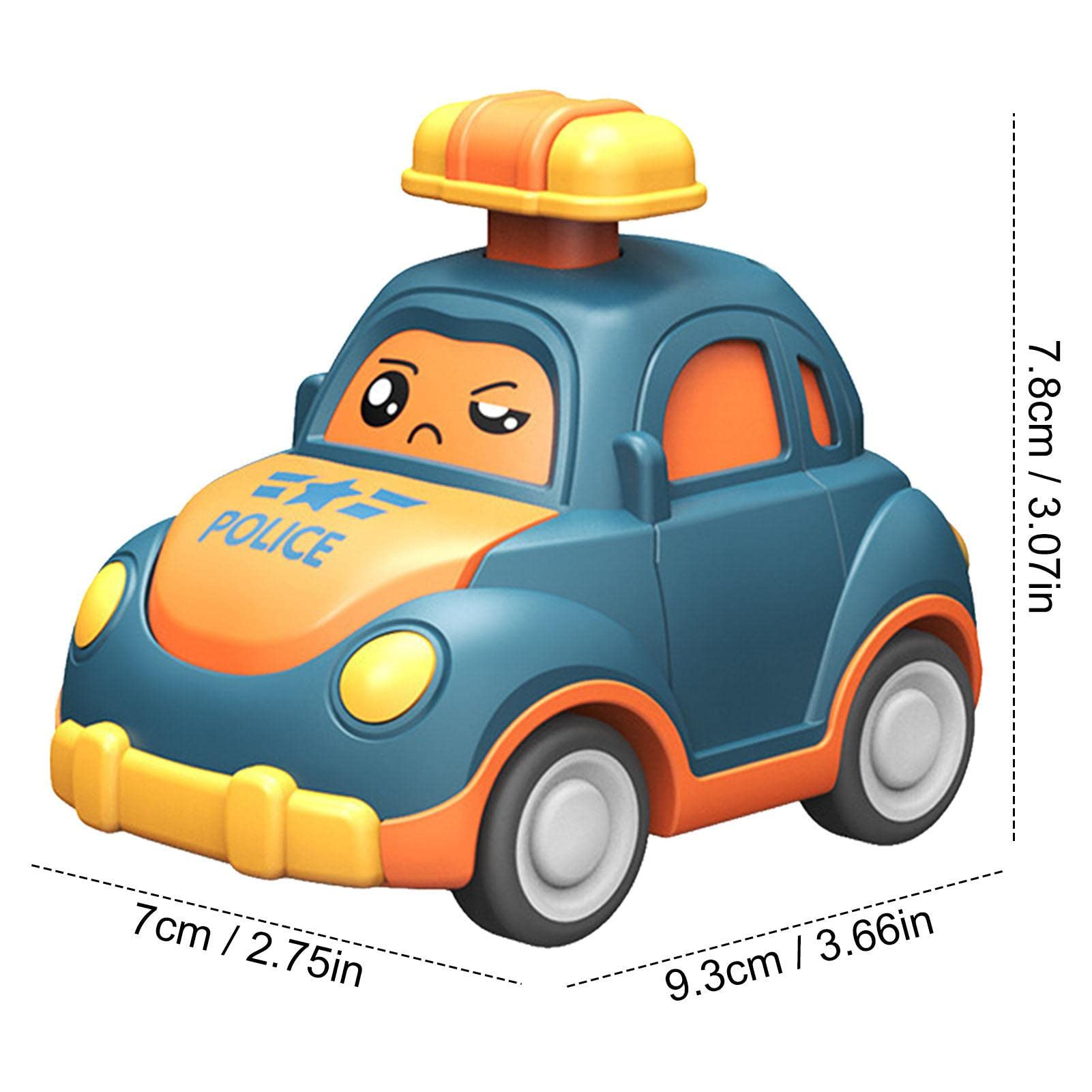 Pull Back Cars for Kids - Press and Go Vehicle Toys, Party Favors Party Gifts Stocking Fillers for Kids Boys Girls
