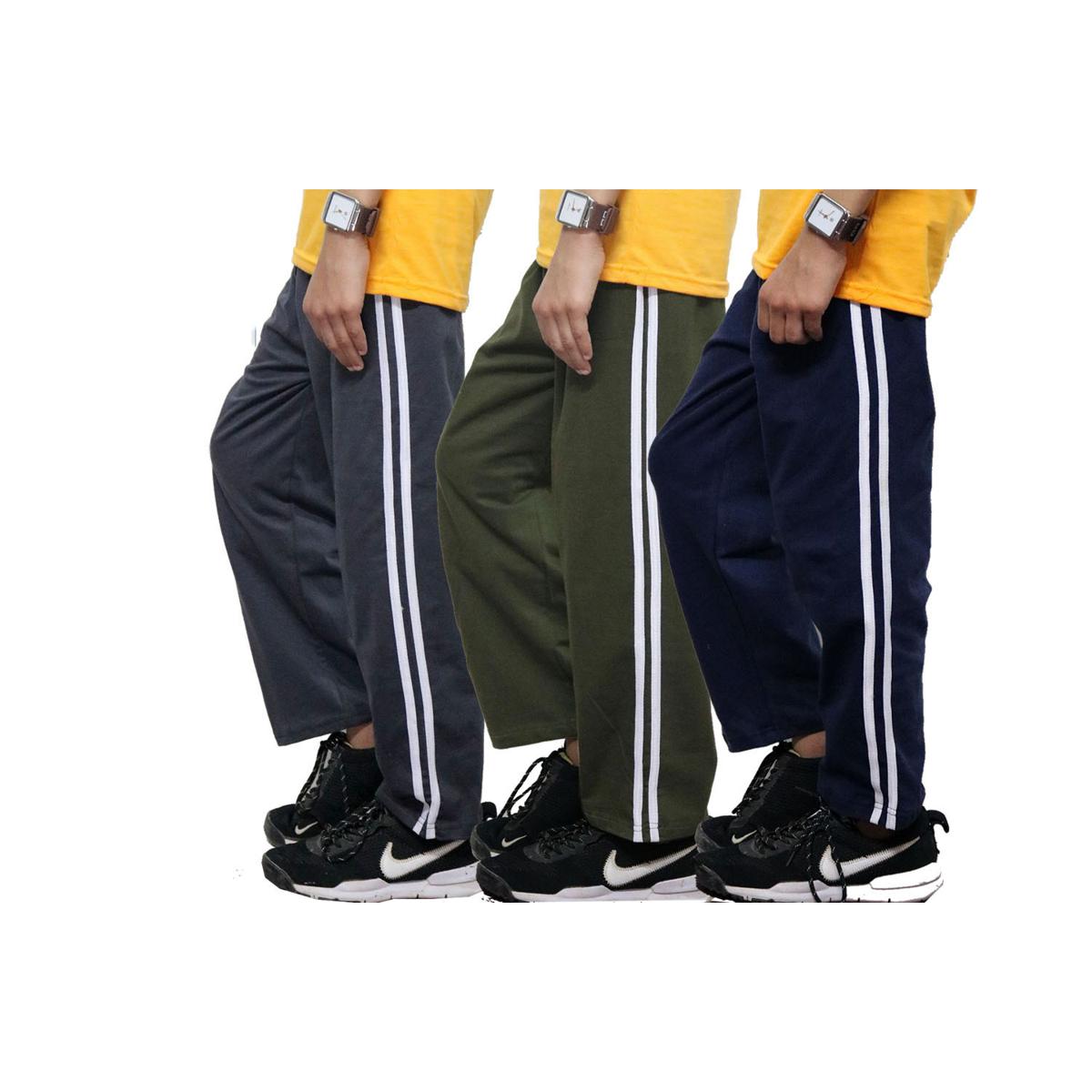 Pack Of 3 Multicolors Summer Trousers For Kids