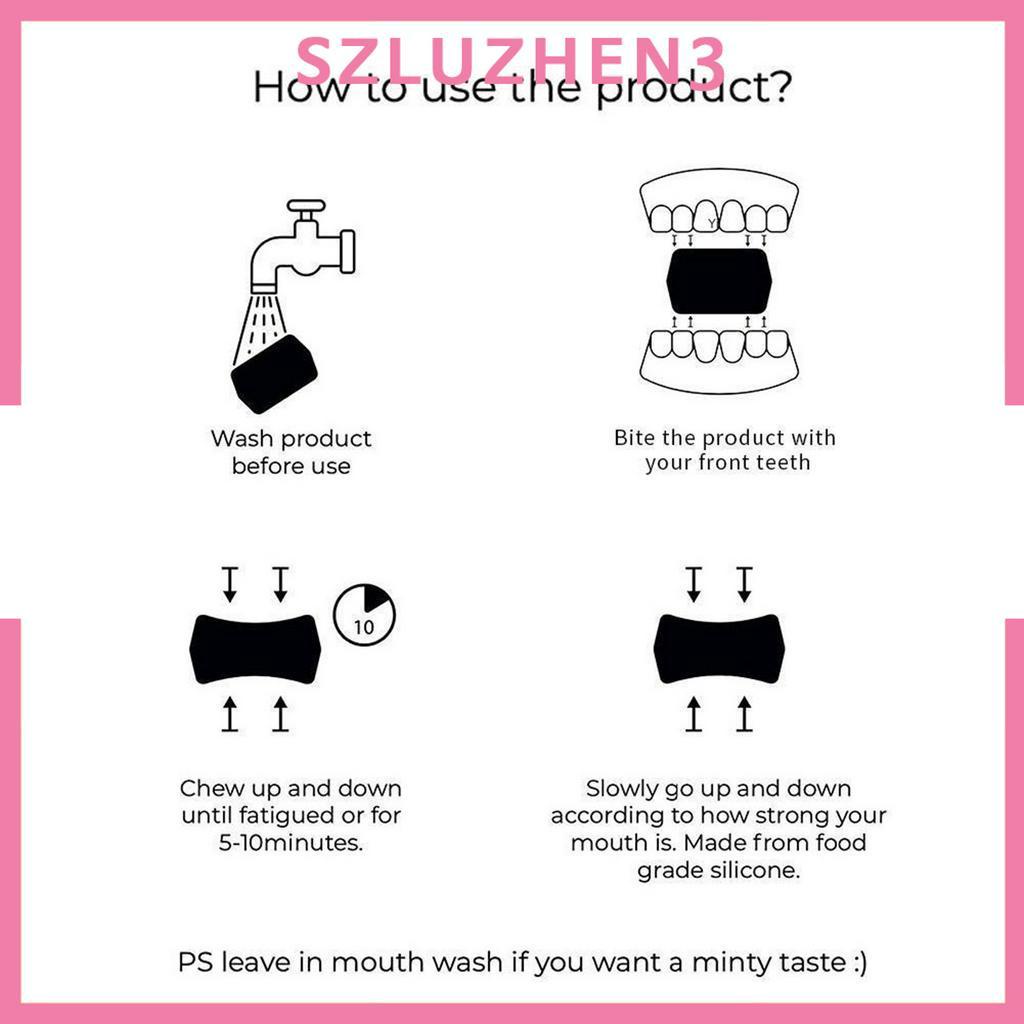 [SmartHome ] 2pcs Jawline Exerciser Exercise Fitness Ball Chisel Chin Neck. 