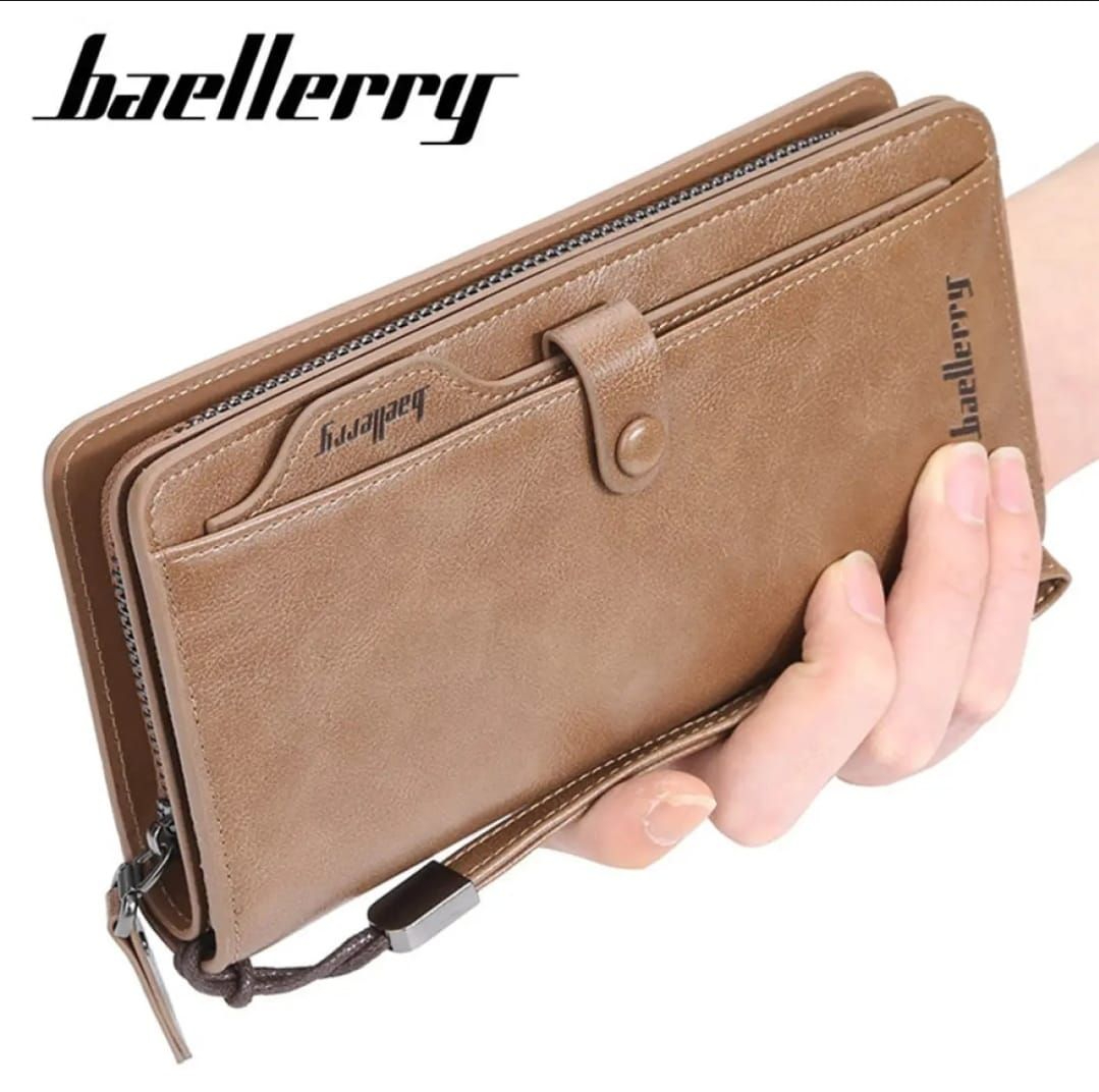 Unisex Cow Leather Long Zip Wallet For Men And Women Luxury Business Style Black Brown All Season Classic Design