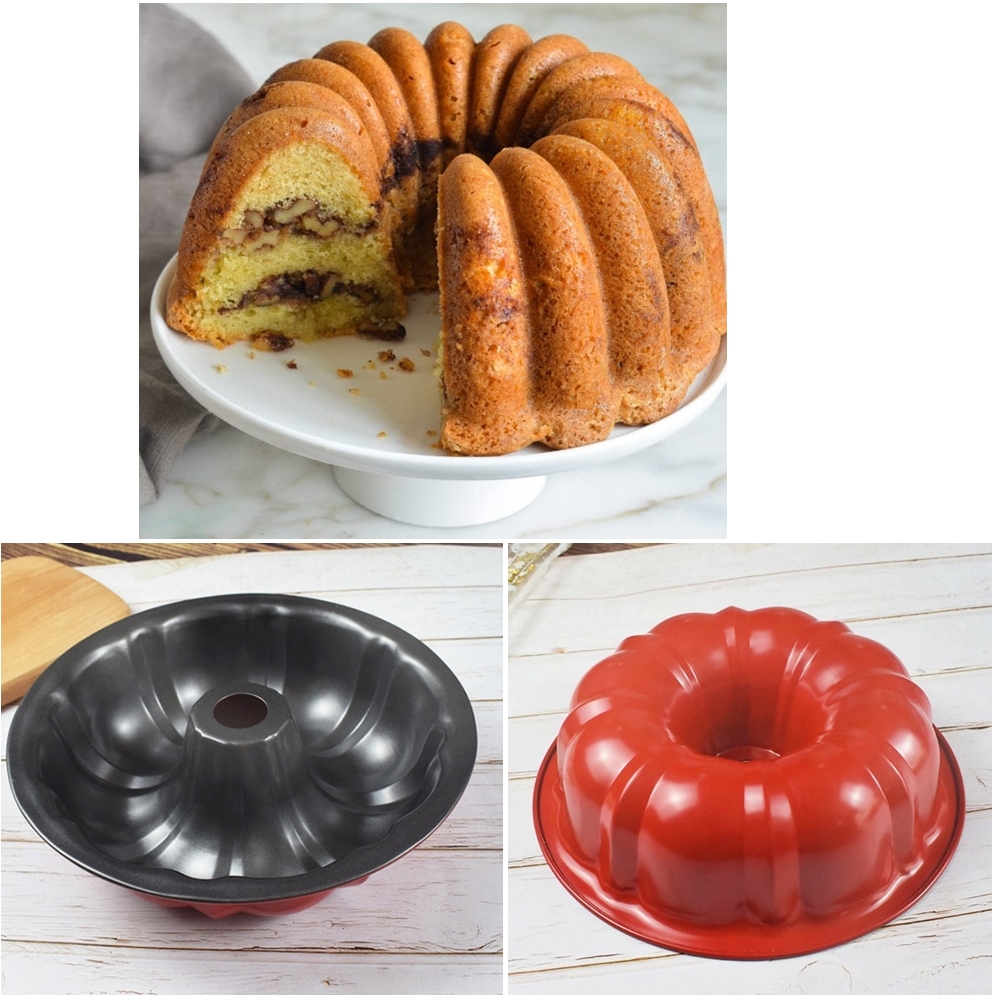 Jygee Silicone Mini Fluted Cake Pans DIY Baking Tube Pan Reusable Donut  Fancy Mold Chocolate Cookie Cupcake Mould - Walmart.com