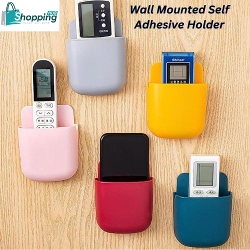 Mobile charging stand remote holder self-adhesive wall mounted pen holder, Mobile phone holder, ac remote control holder, tv remote holder, mobile stand, remote stand