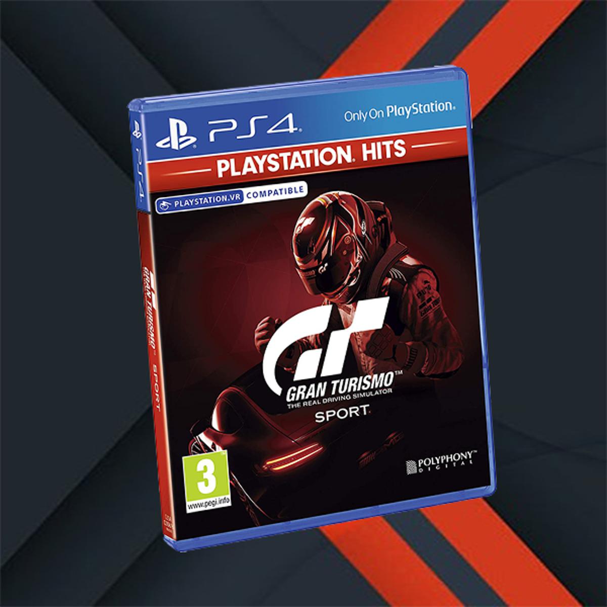 PLAYSTATION 4 DVD GRAN TURISMO SPORT PS4 GAME