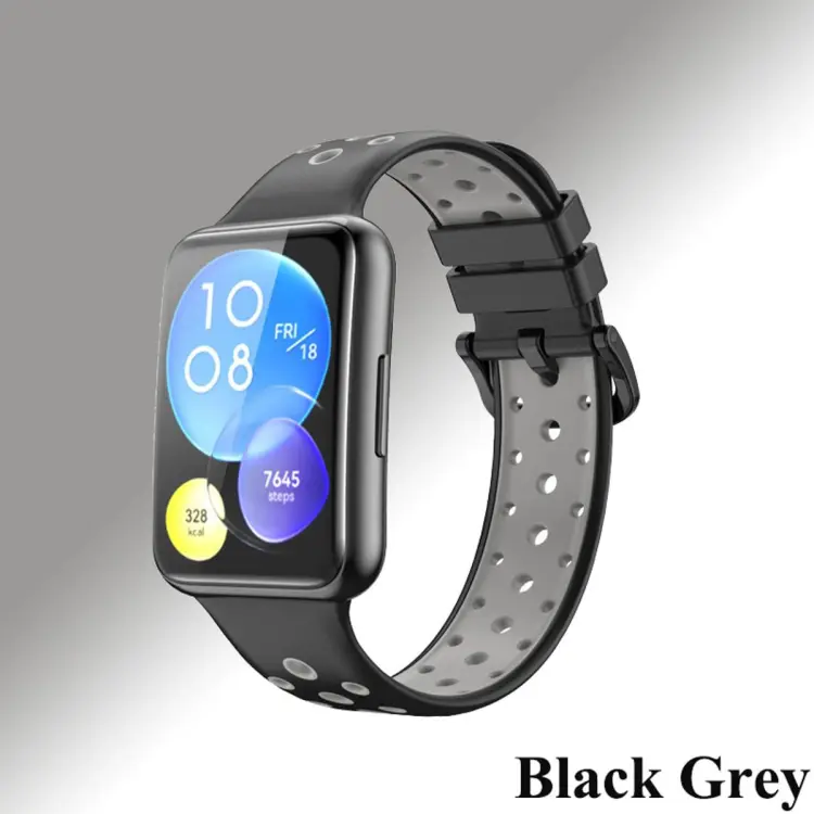 Sport Silicone Bands for Huawei Watch Fit 2 Strap Smartwatch Correa  Wristband Breathable Bracelet Huawei Watch Fit2 Accessories