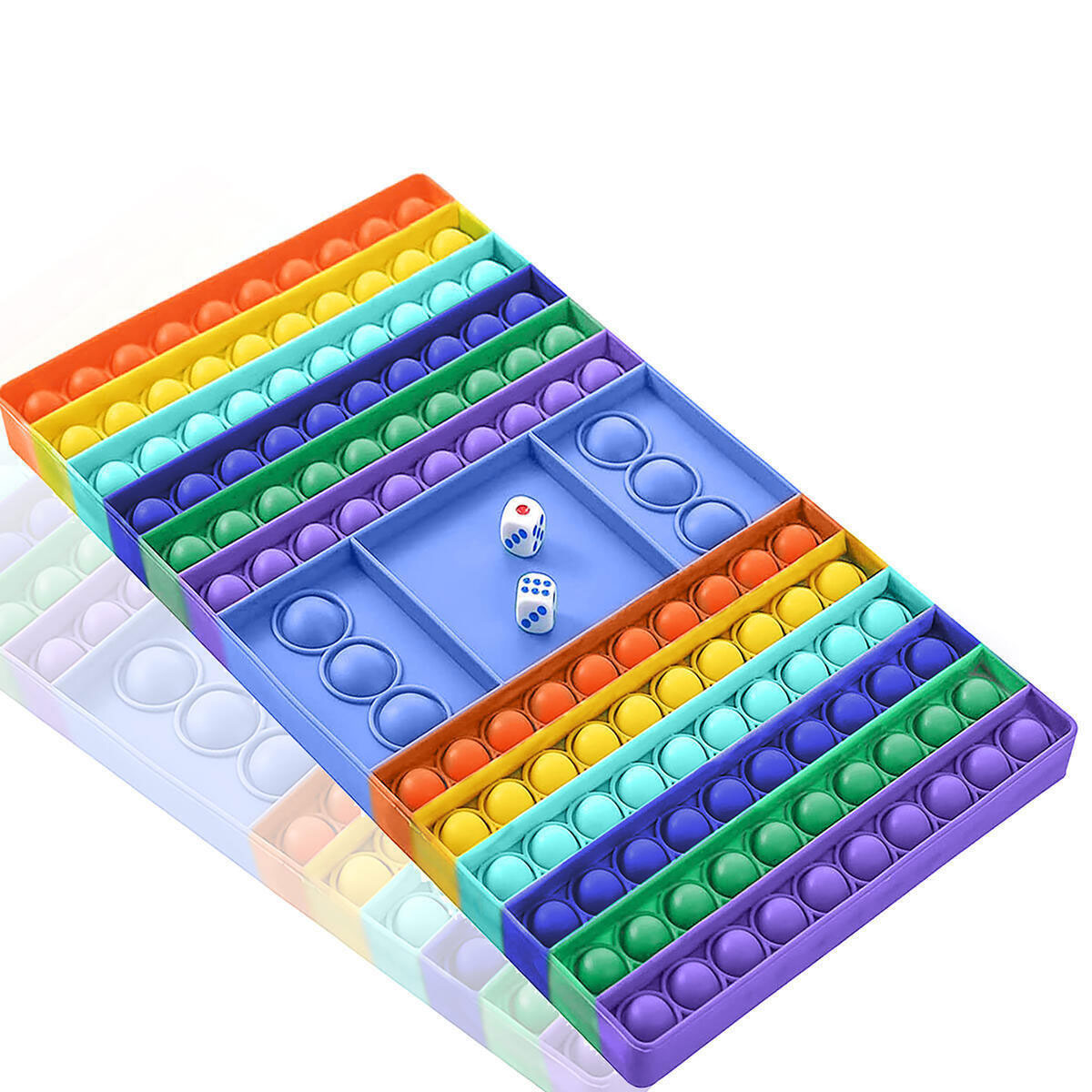 Kids Popit ludo jumbo sizes excellent quality silicon material ludo popit  big size popit ludo dice game for kids: Buy Online at Best Prices in  Pakistan | Daraz.pk