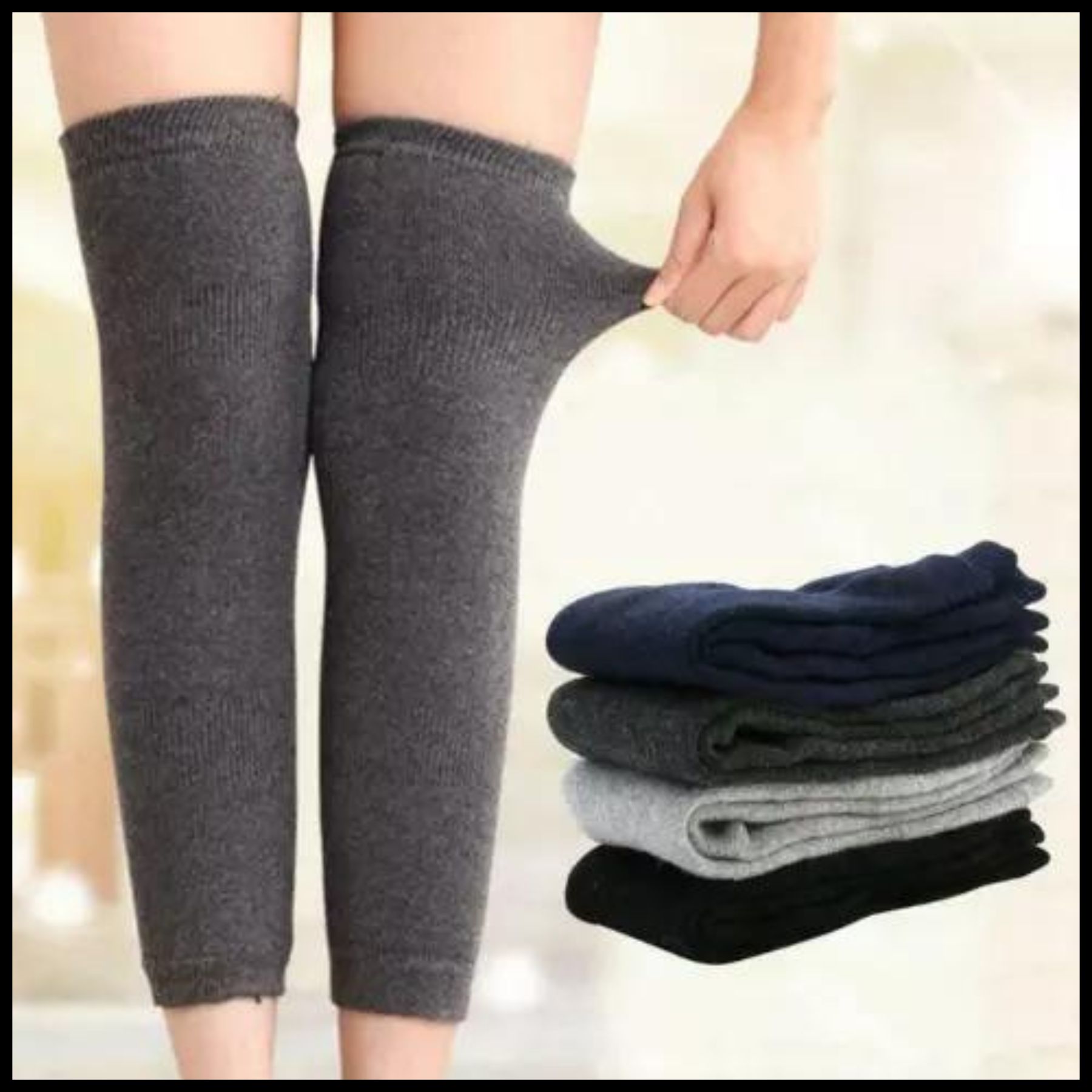 Pack Of 4 Pairs  Ankle Socks For Men Women - Random colors