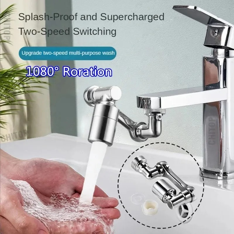 Water Tap Nozzle Extension 360 Routable Water Filter Pressure Faucet ...