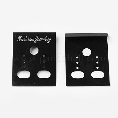 Earring Stud Tag Card Display 20Pcs | Valvet  Ear Studs Card | Hanging Jewelry Tags 4slots