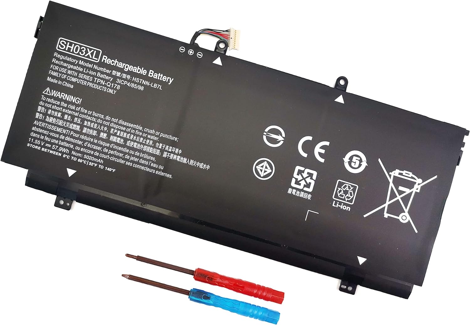 SH03XL Laptop Battery for HP Spectre x360 13w000 13w021tu 13w023dx
