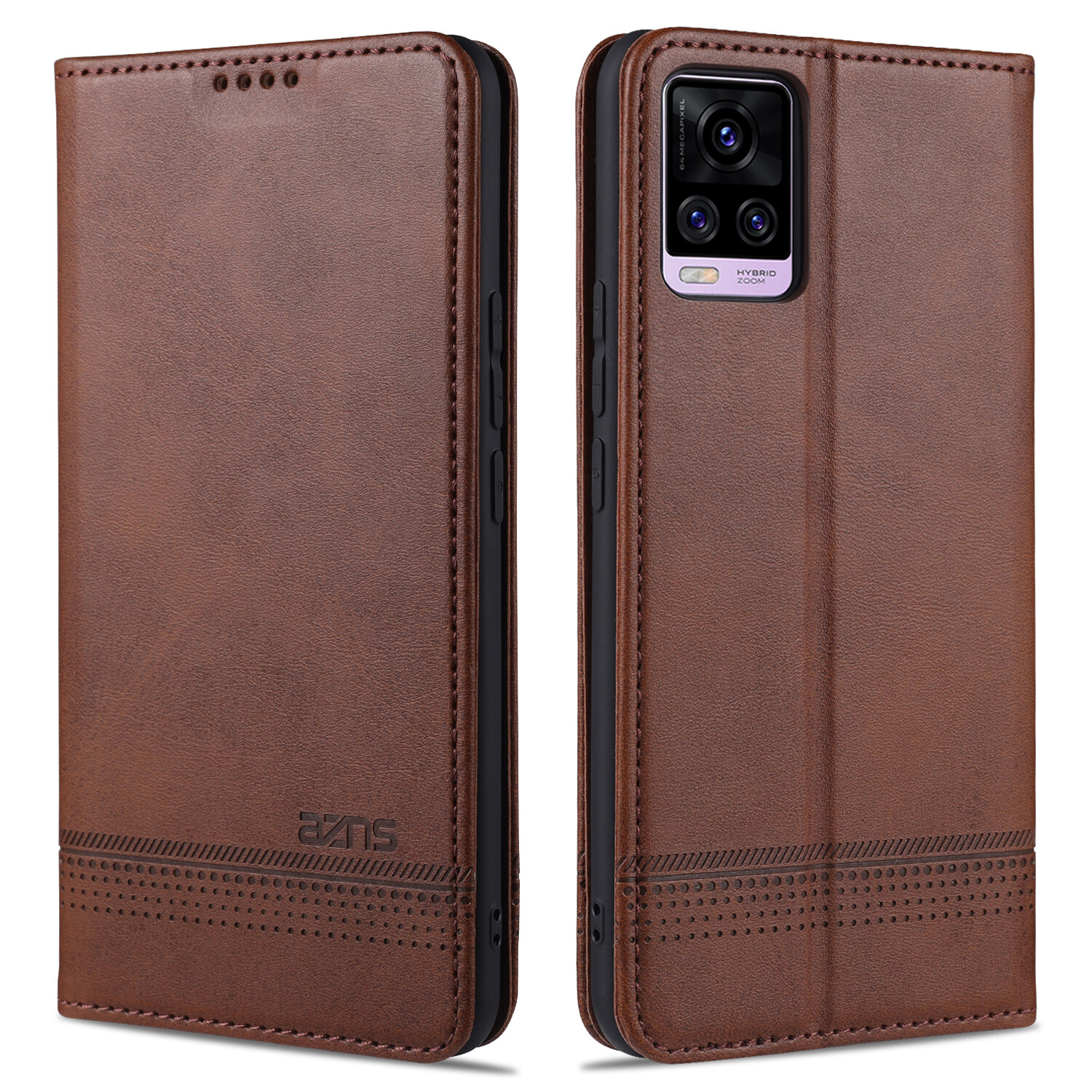 vivo v20 pro leather case