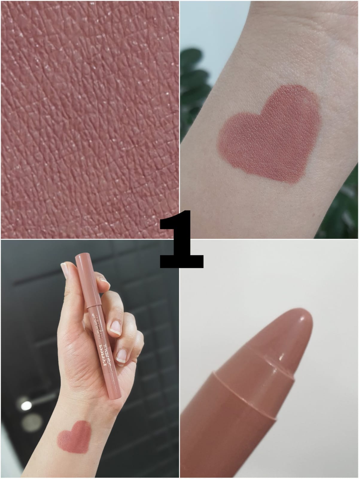 hudamoji Lip Pencil Crayon – Long Lasting, Smooth Application & Perfect Definition