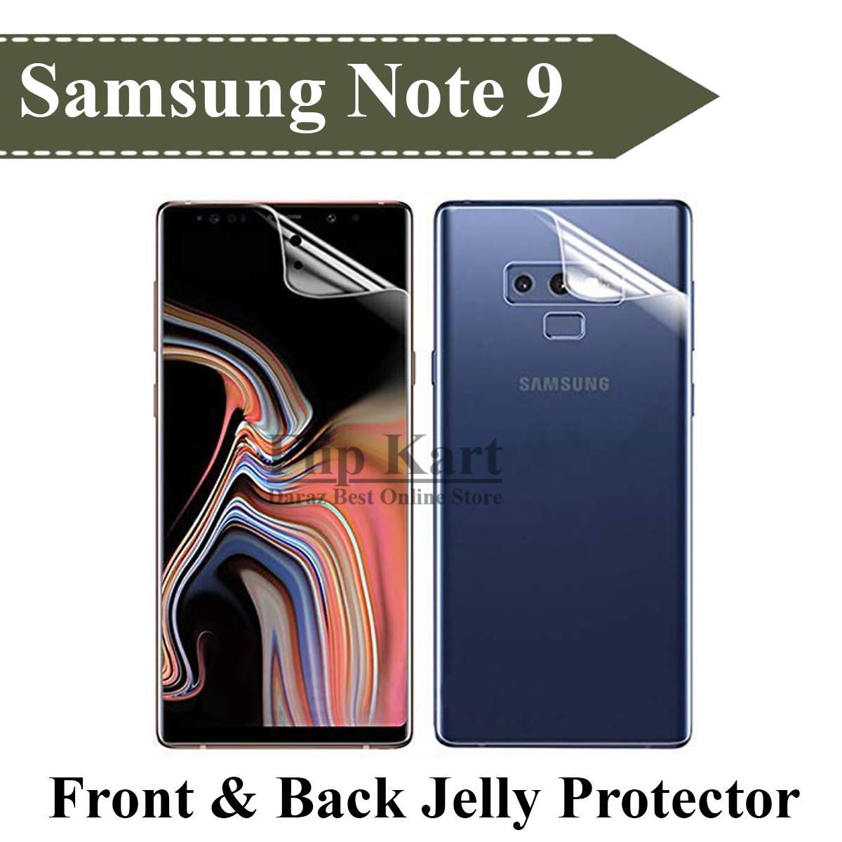 Samsung Note Front Back Jelly Protector 360 Soft Film
