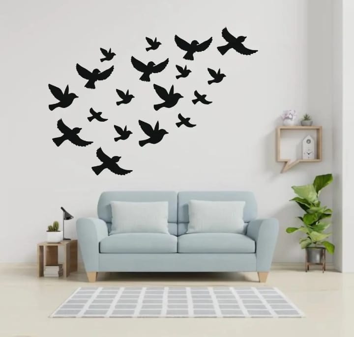 3D Wooden Wall Clock, New Creative Wooden Wall Art ,Wooden Large Wall