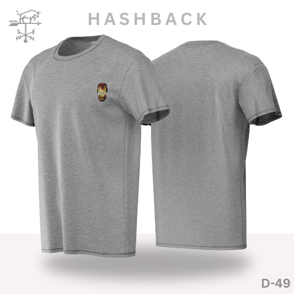 HashBack Printed Crew Neck T Shirt For Men - Round Neck II