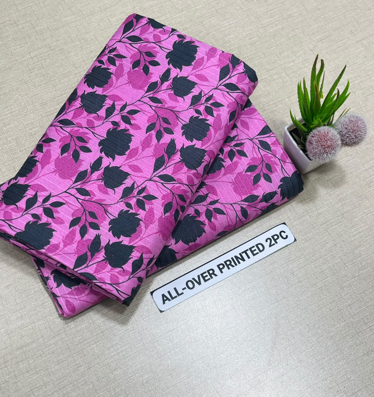 UN-Stitched Digital Printed All Over 2 PCs For Summer Season 20+ Designs & Color