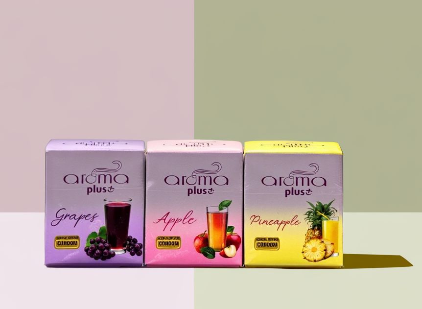 Inno Aroma plus pack of 3 Pineapple Grapes Apple 9 pcs