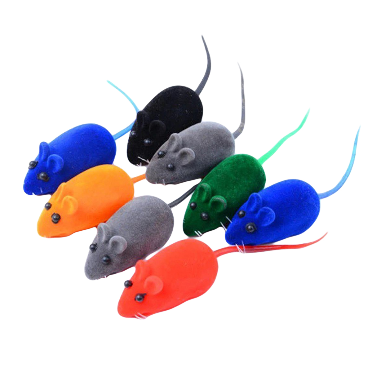 Cat Teasing Mouse Toy -Plush Sound