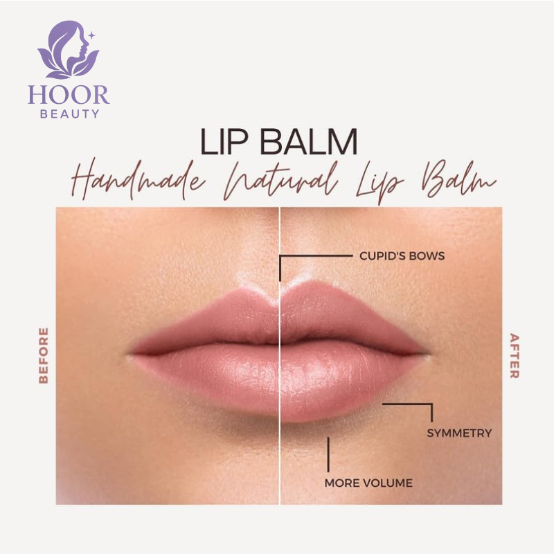 Pink Strawberry Lip Balm | Natural Lip Softener & Brightener