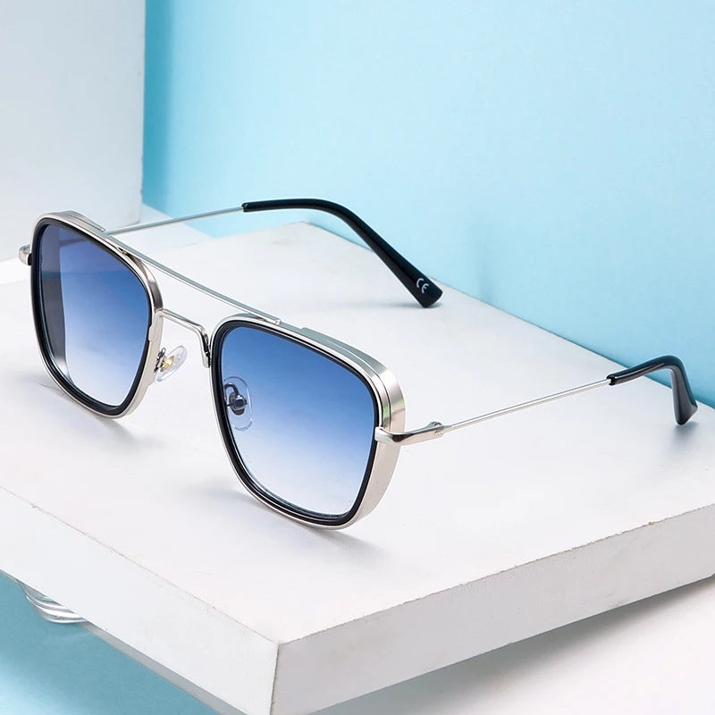The Kabir Singh Style Sunglasses Men Square Retro Cool Sun Shades Steampunk Style Sun Glasses For Girls And Boys