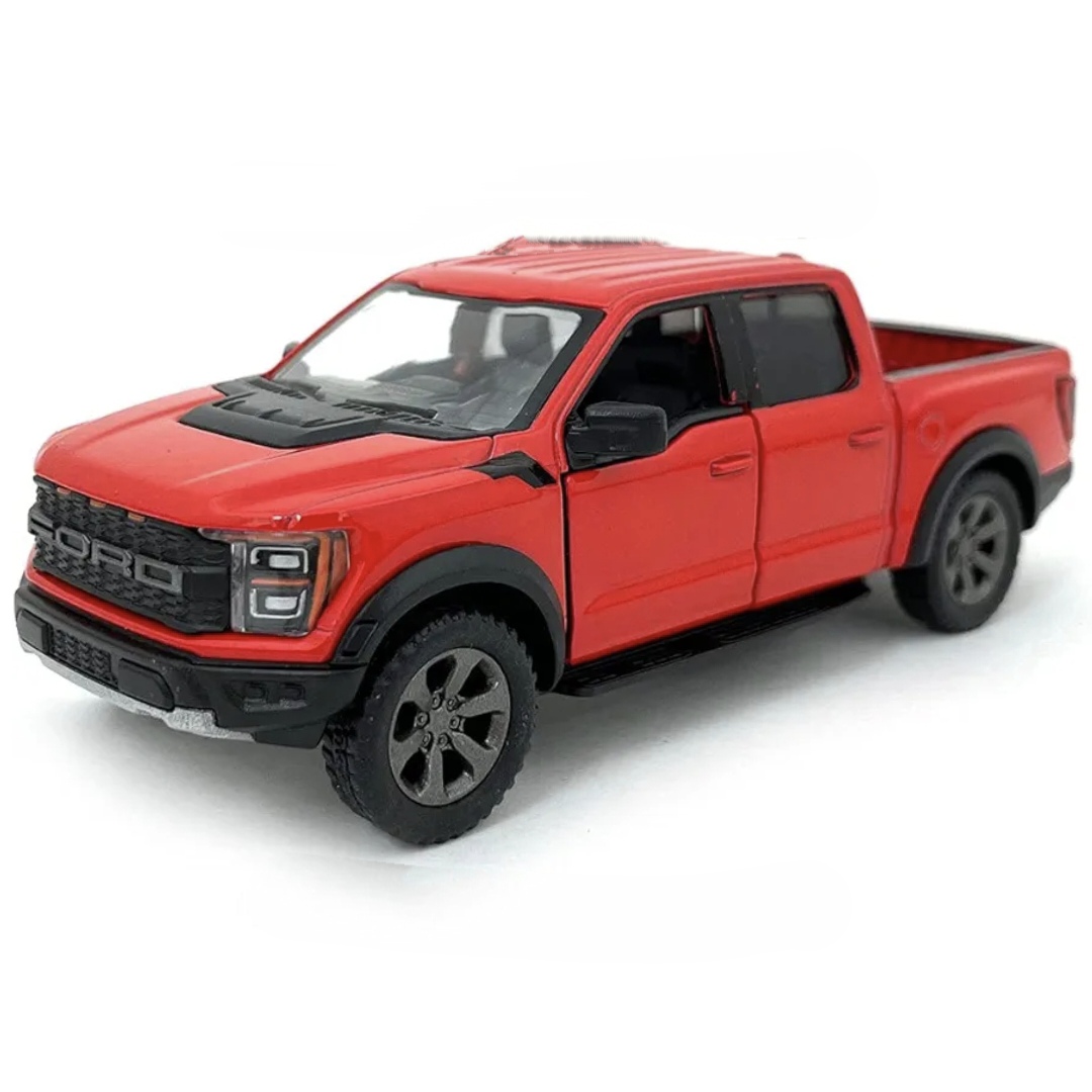 Ford Pickup Truck Double Cabin 2022 Kinsmart Diecast Model Car Scale 1/46 Multicolor