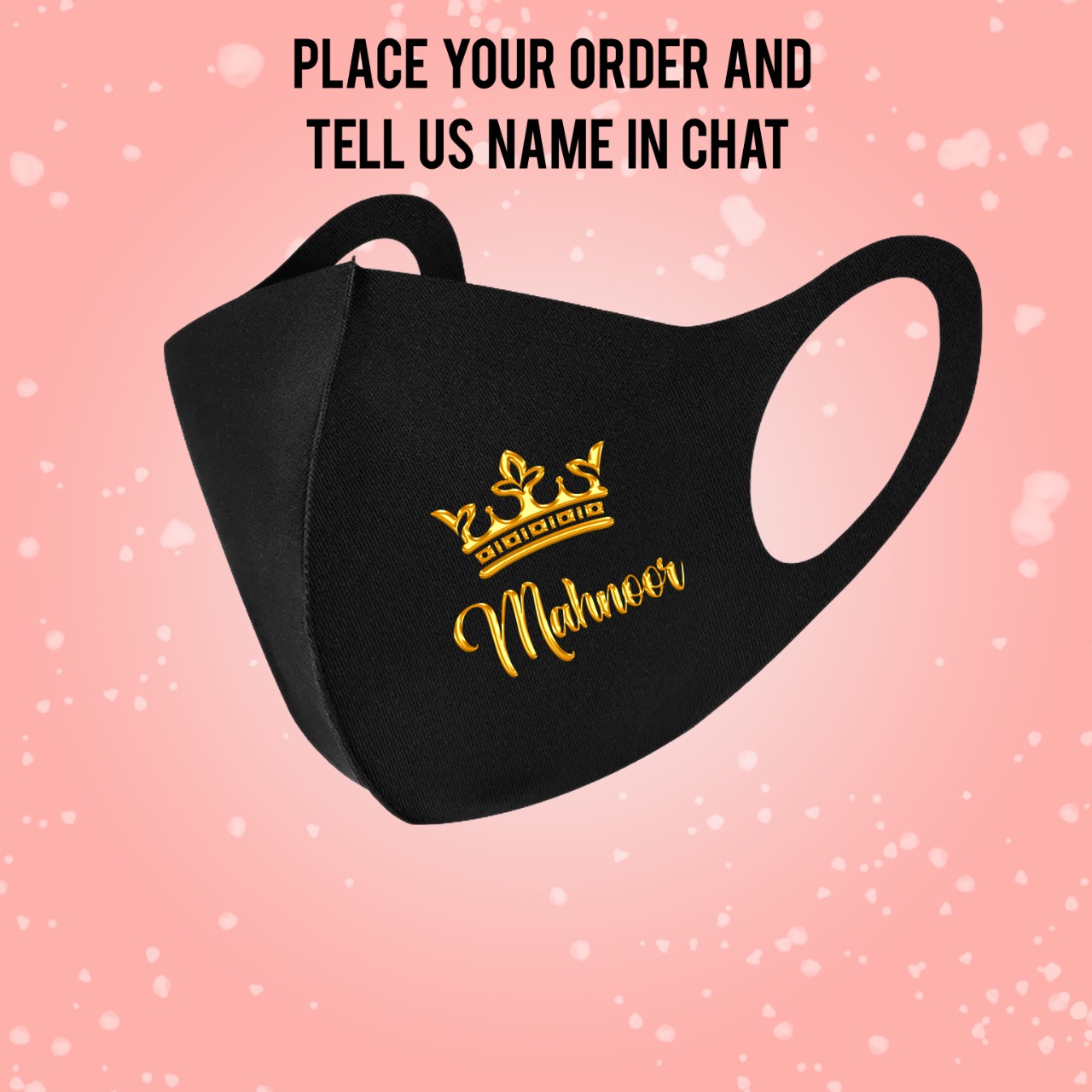 name printed mask online