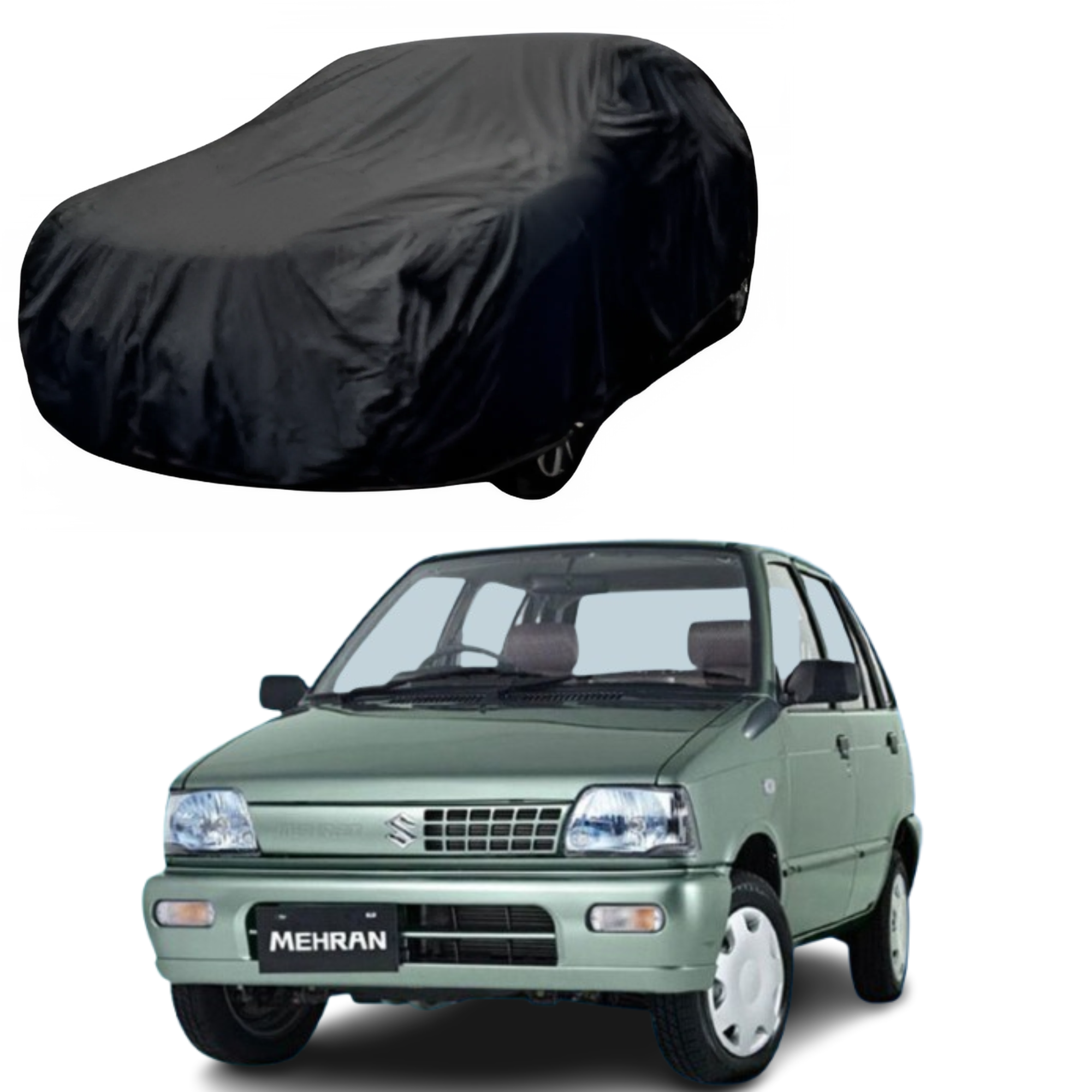 Mehran   Car Cover Japanese Parachute Topcover 100% Dust and Waterproof - Outdoor Car Body Cover Sun UV Rain Dust Protection