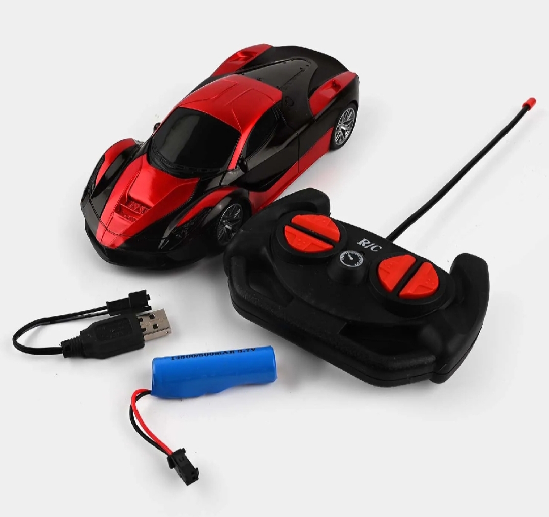 Rechargeable / Cell Operated High-Speed RC Car for Kids – Fast Remote Control Racing Car with LED Lights  USB Chargeable Toy Vehicle for Boys & Girls  Durable, Indoor & Outdoor Fun – Ideal Gift for Children