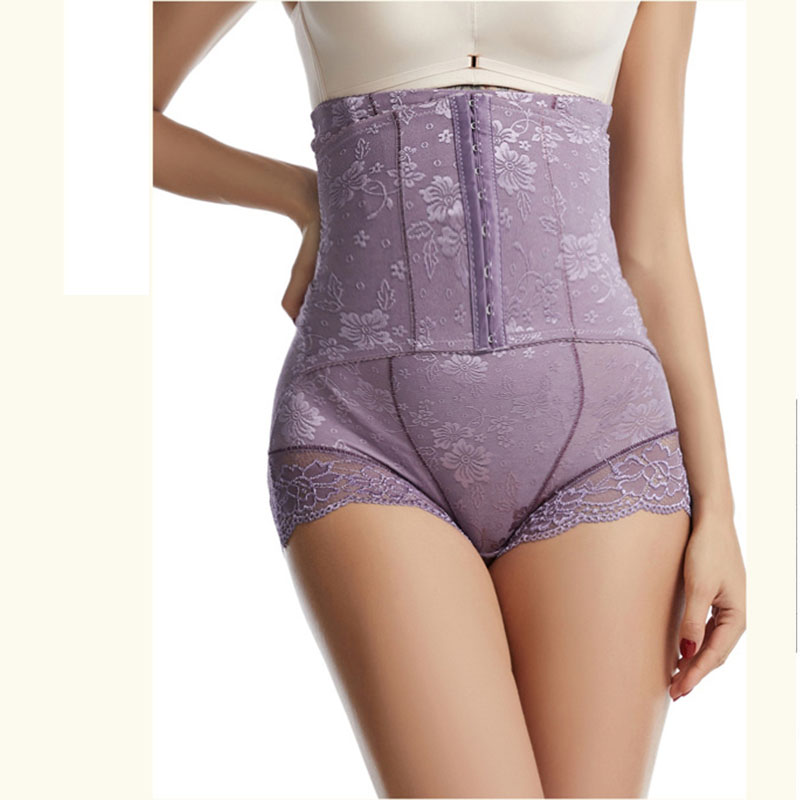 GUUDIA Tummy Control Panties Hooks Shapewear Briefs Hgih Waisted Back Take Off Easy Bathroom