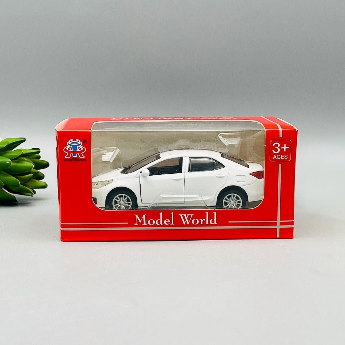 Mini Toyota Corolla Grande Diecast Collectible Car 1:36 Scale | 5 Inch Alloy Model | Pull Back, Lights & Opening Doors