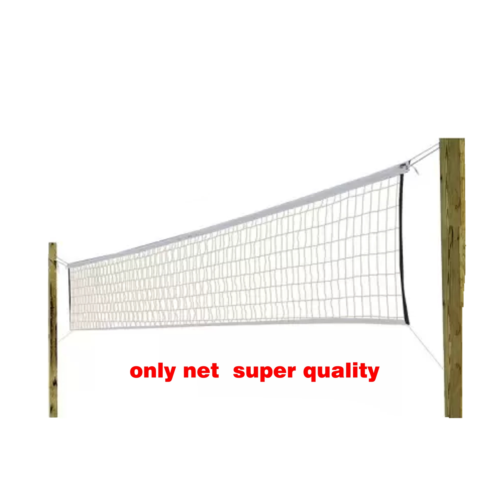 Cotton Practice Play Match Volleyball Net Volleyball Net  (White)