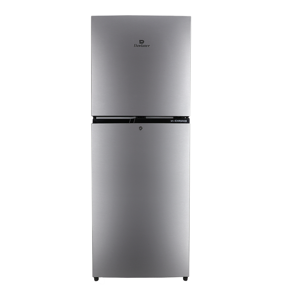 Dawlance REF 9140WB Double Door Refrigerator  M-Chrome Metallic Silver 8 cubic feet