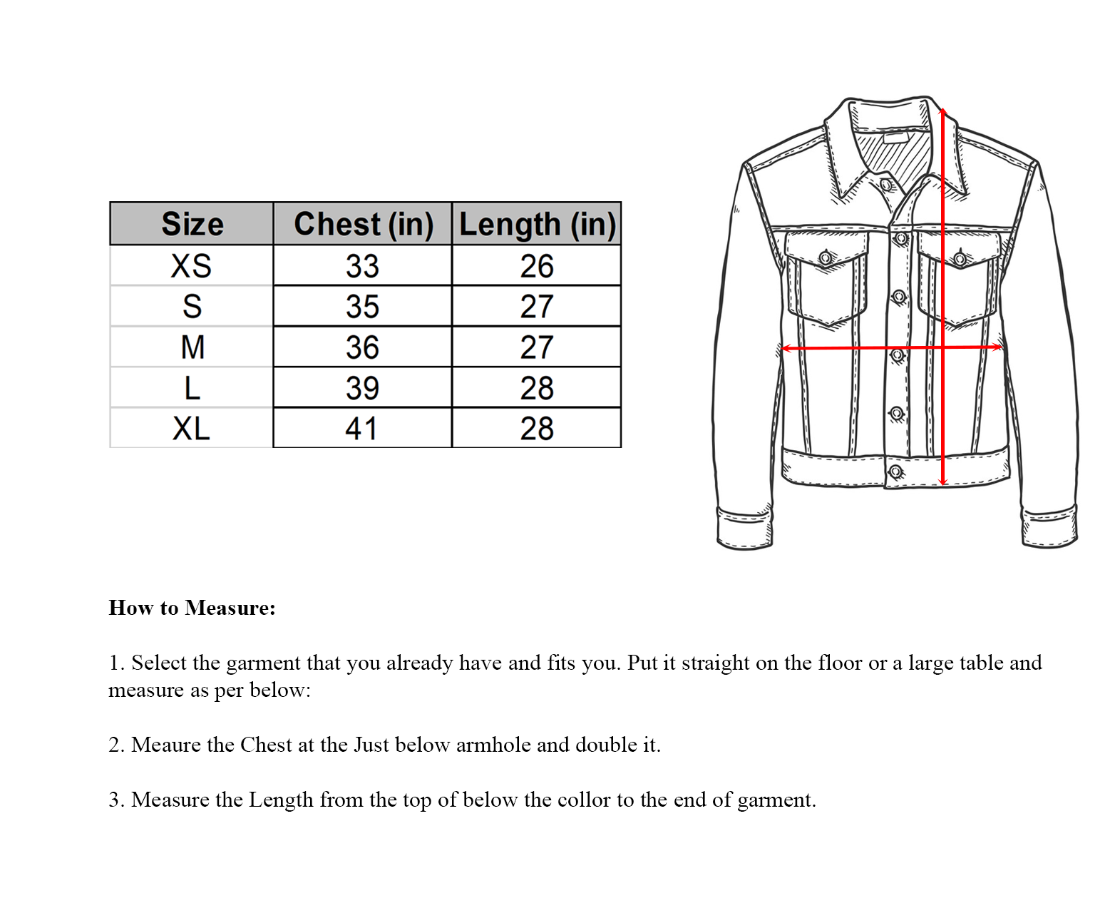 Stretchable Denim Jacket for Ladies
