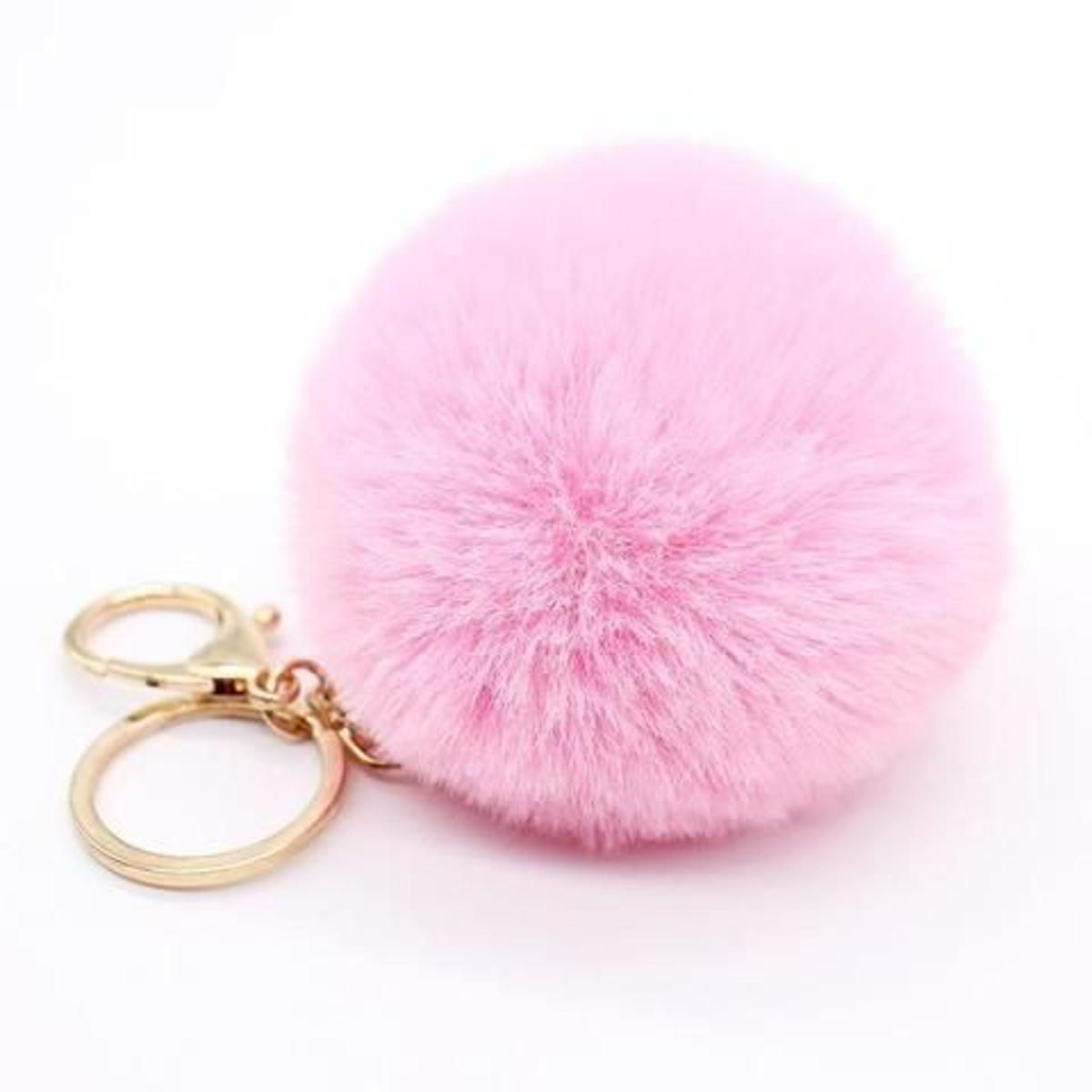 New Fluffy Doll Key Chain For Girls