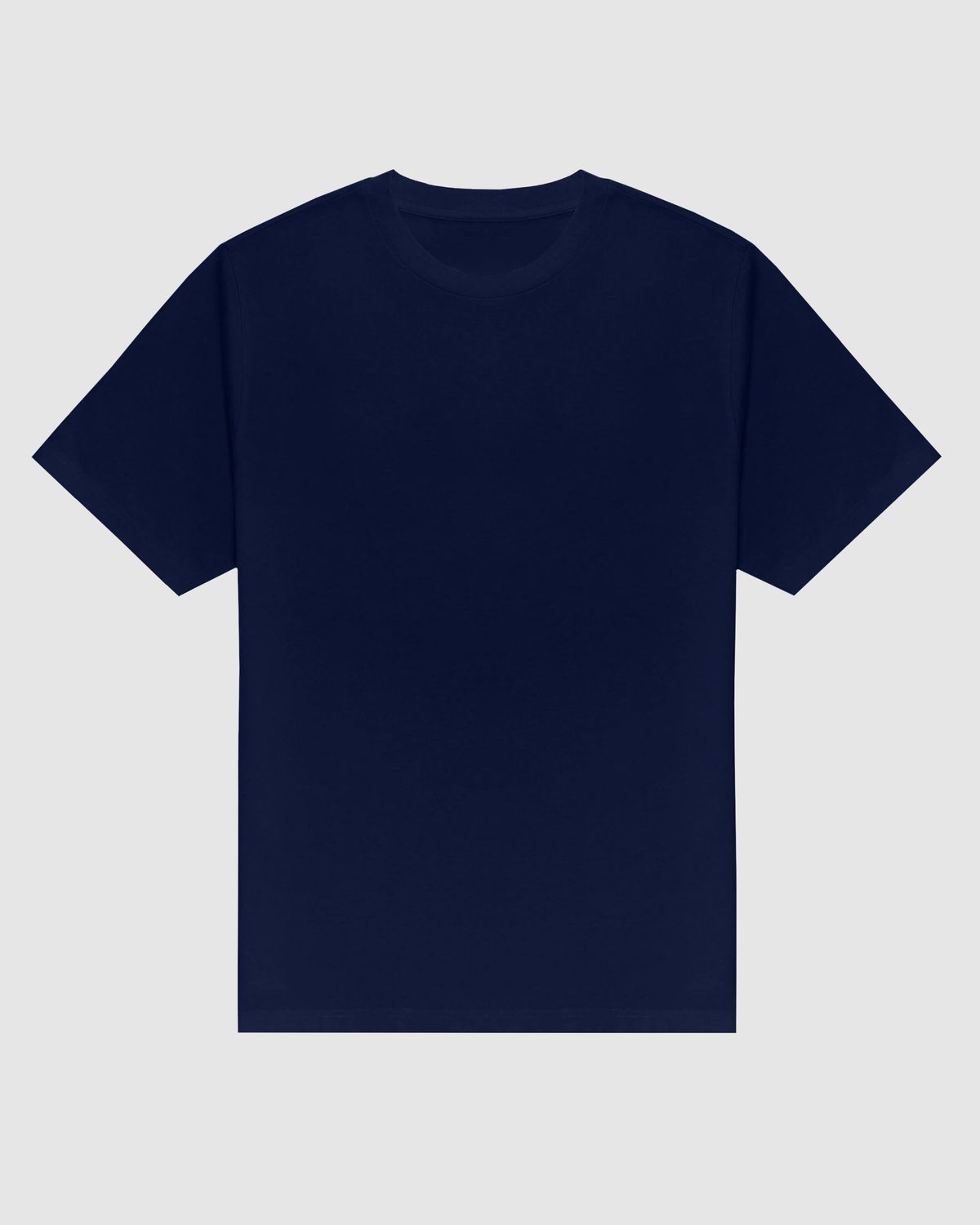 Navy blue T-shirt for men