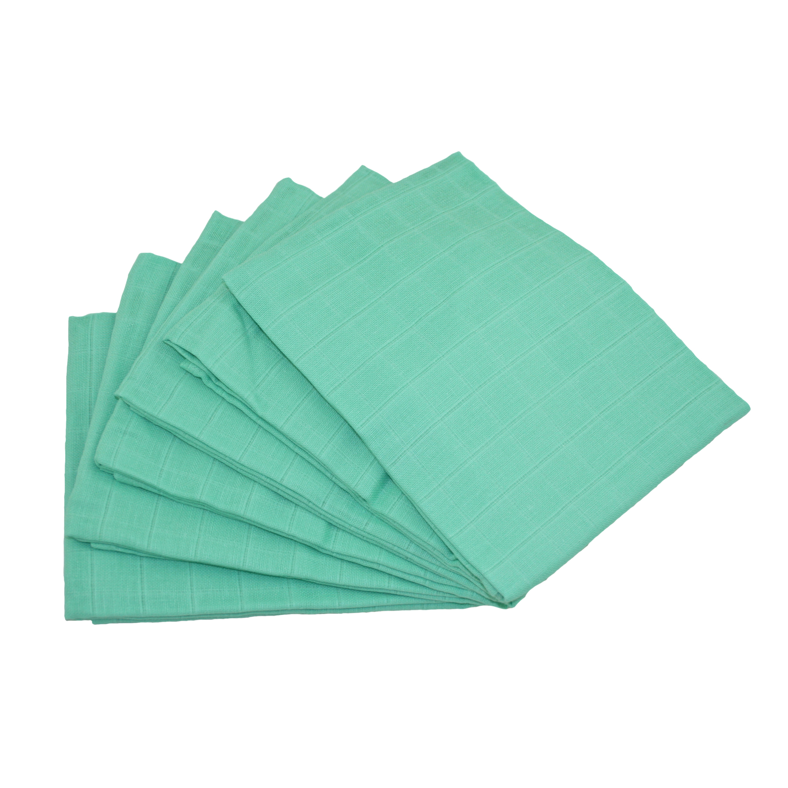 Made of 100% Cotton Muslin Squares, Swaddling, Burping, Baby Blanket, Shielding When Breastfeeding, Nappies, Changing Mat, Shade, Play Mat, Excellent Quality, Wash Cloth - Table Cloth, Napkins, Kitchen Towel, Dish Cloth and Multi Purpose Use For Kitchen