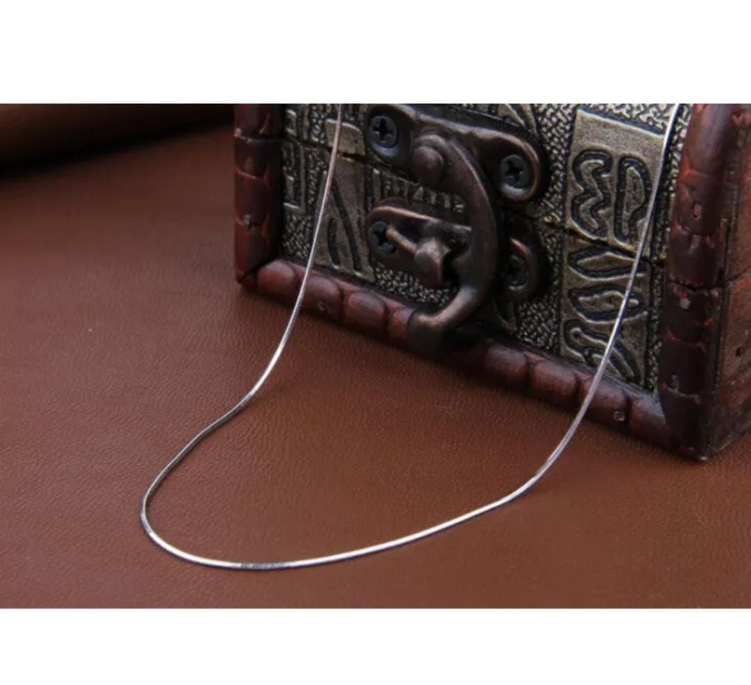 New Design Silver Thin Neck Chain For Mens and Boys Neckale For Men