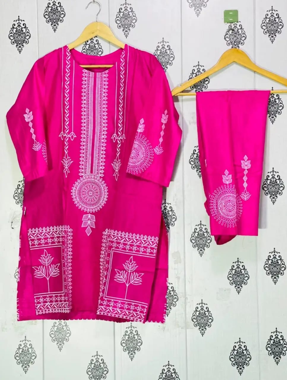 Circular Flower Stitiched  Dress