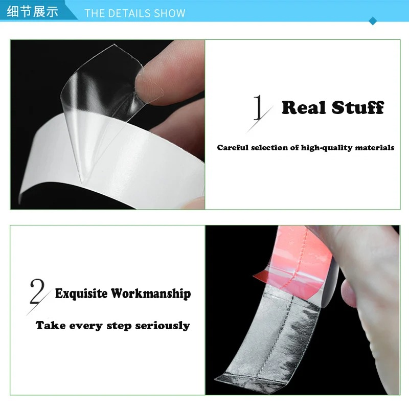 Super Tape Double-Sided Adhesive for Men’s Hair Systems 10pieces– Toupee, Hair Extension, Wig, Weave, Closure, and Lace Frontal Replacement