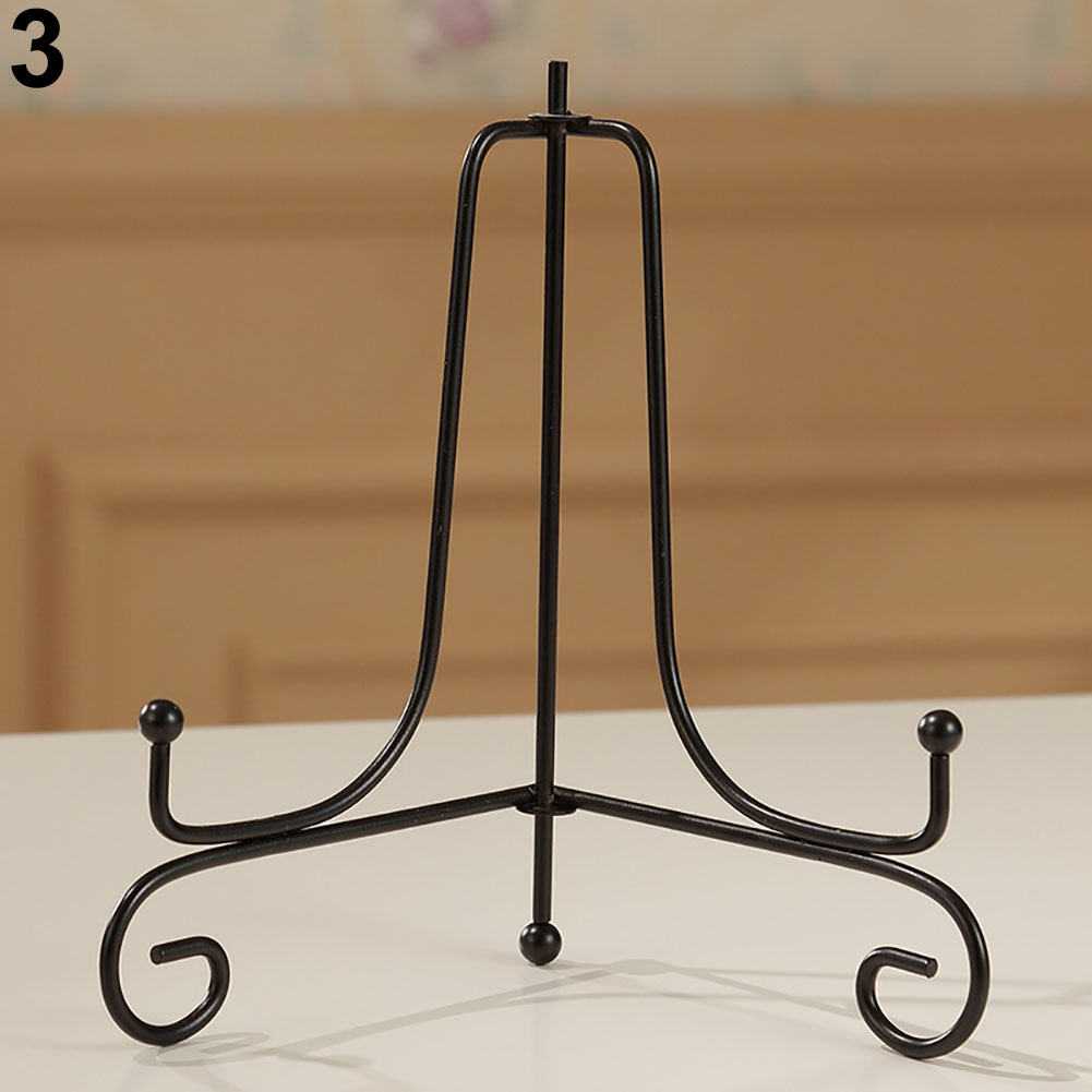 Best Shiyi 412inch Iron Easel Bowl Plate Art Photo Picture Frame