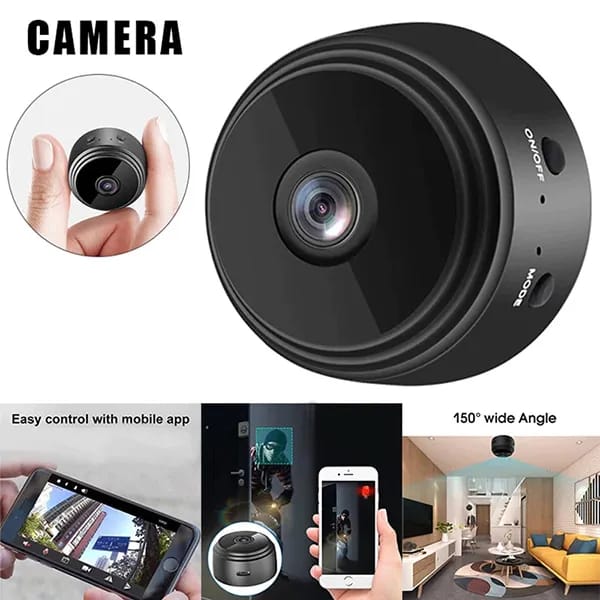 HTS   Wifi Camera A9 HD Wireless Wifi Mini Camera / Wireless Camera Monitoring HD Camera Mini Smart Camera A9 Camera Mini CCTV WDR Sensor Mini wifi IP Camera with Day and Night Vision / Security Camera for Home with Mobile Supported Application