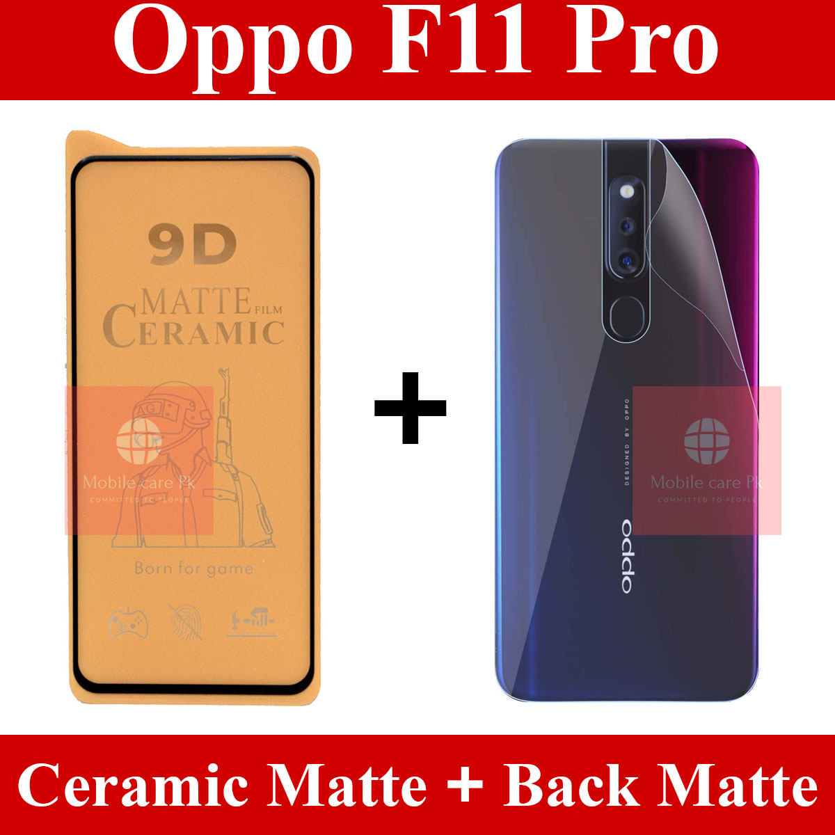 oppo f11 pro matte glass