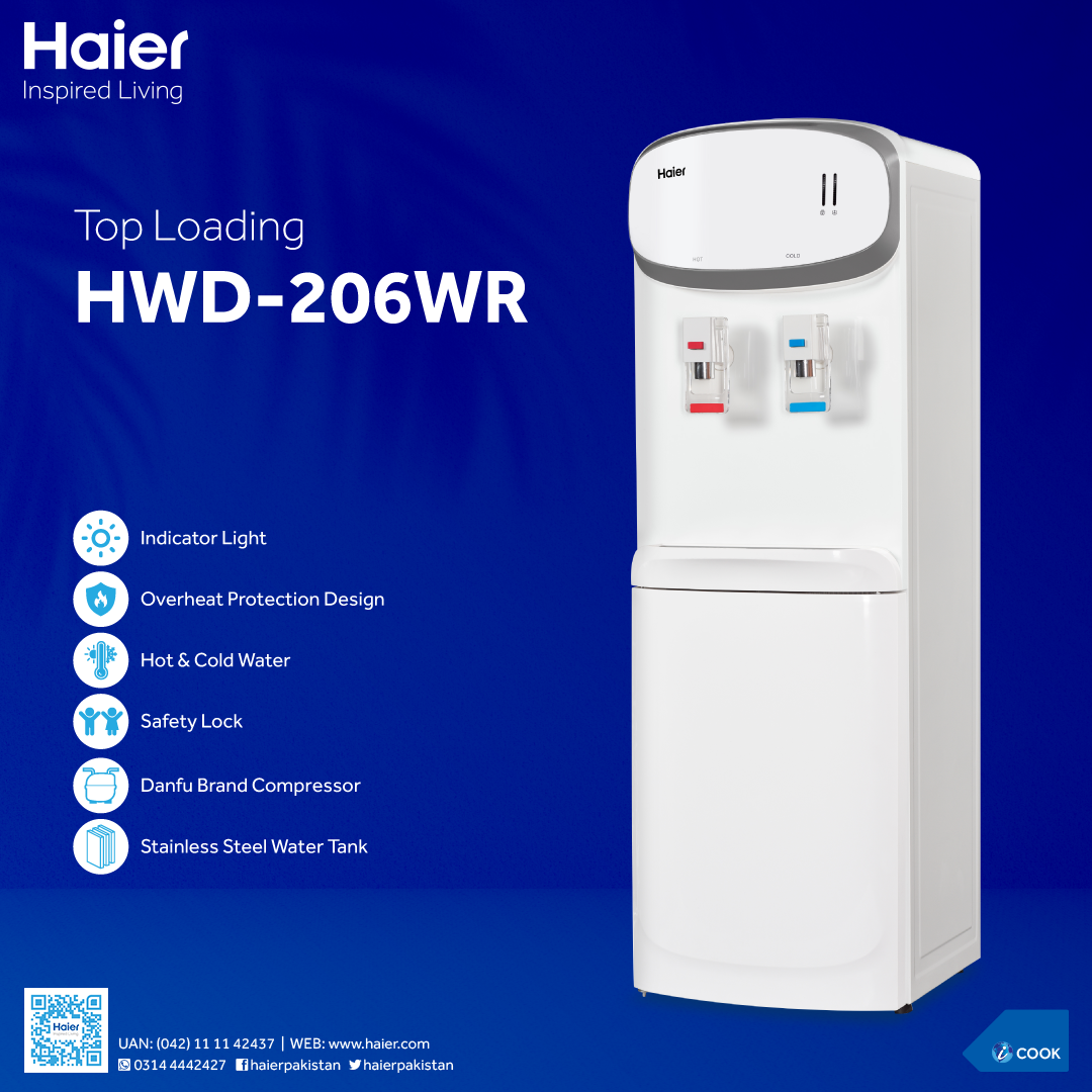 haier water dispenser 206