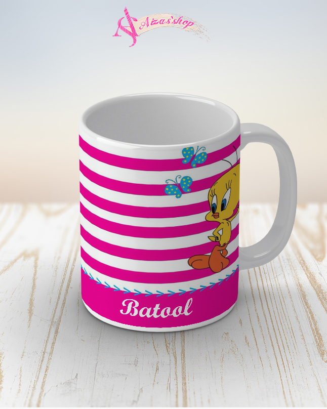 Batool name tweety mug | Daraz.pk