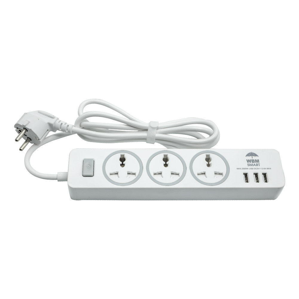 WBM Extension Cord Power Extension, Power Extension Board, Power